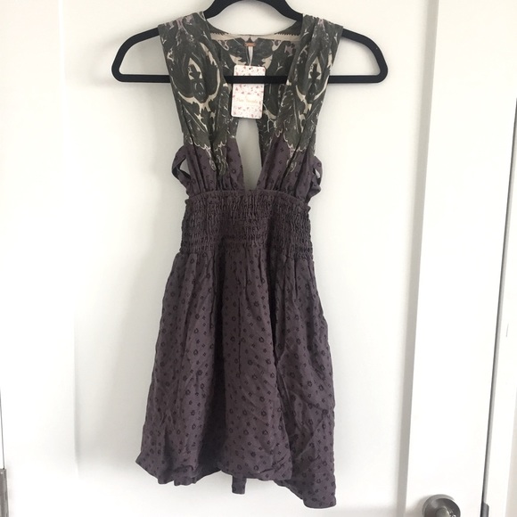 Free People Open Back Dress Size XS NWT - Picture 1 of 6